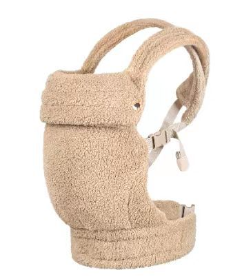 Plush Baby Carrier Backpack – Windproof & Warm Sling for Infants