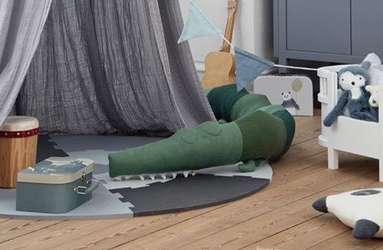 Children's Crocodile Pillow and Nursery Decor Toys